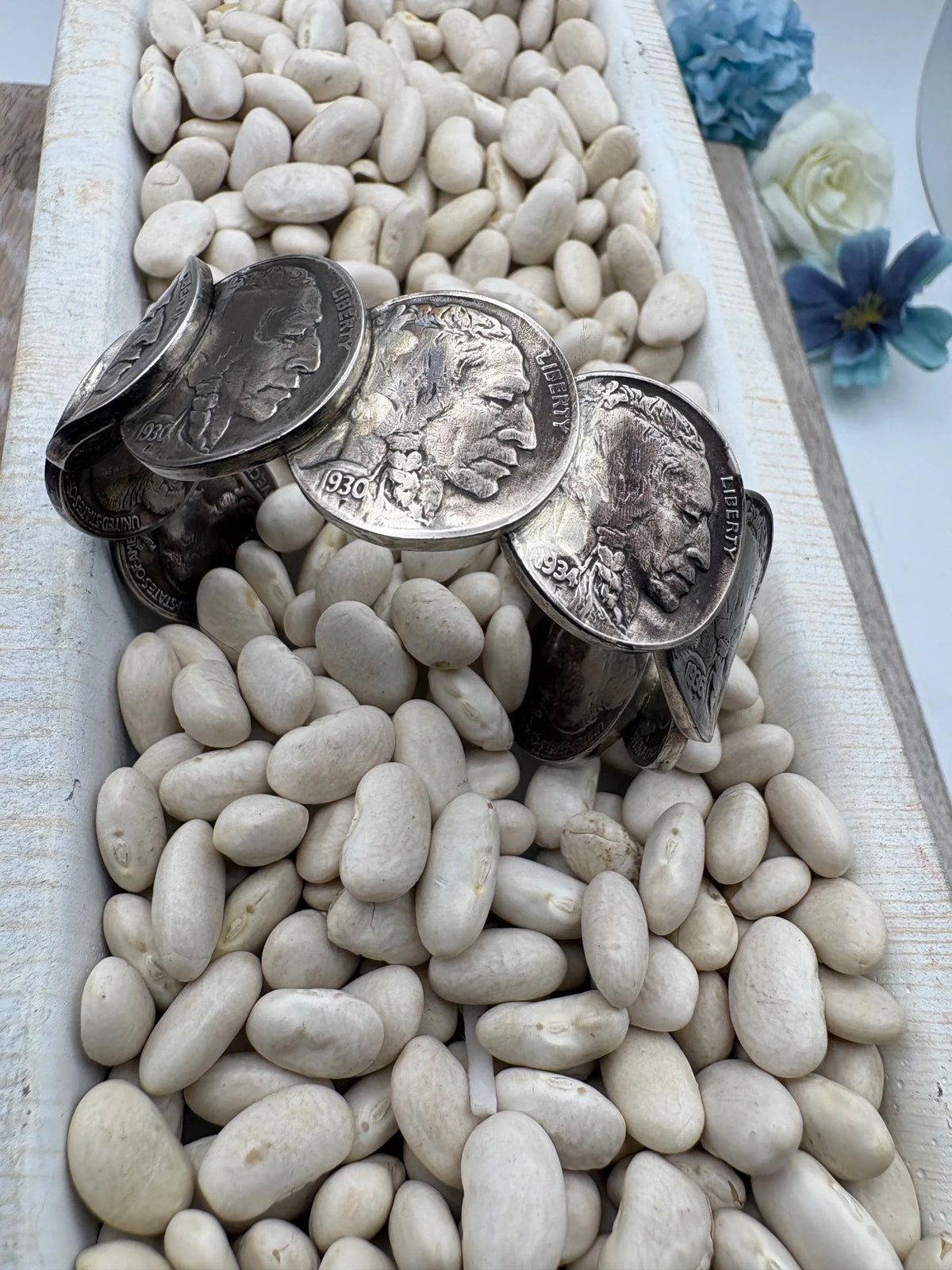 Indian Head Coin Cuff
