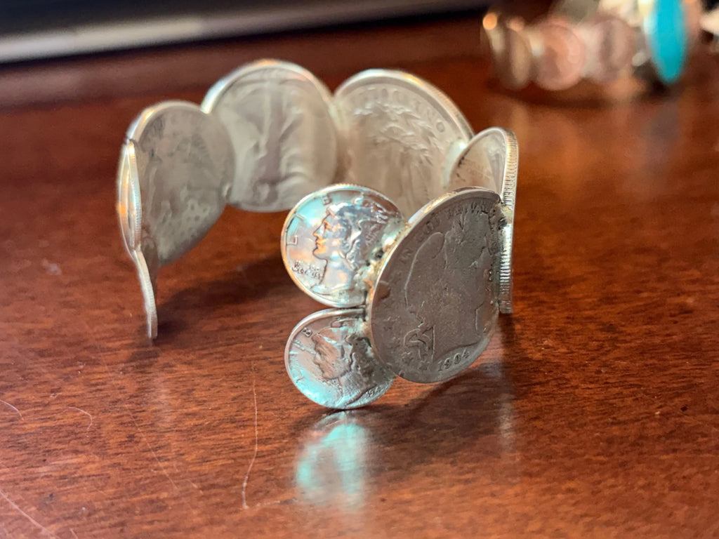 Kingman Coin Cuff Size 7