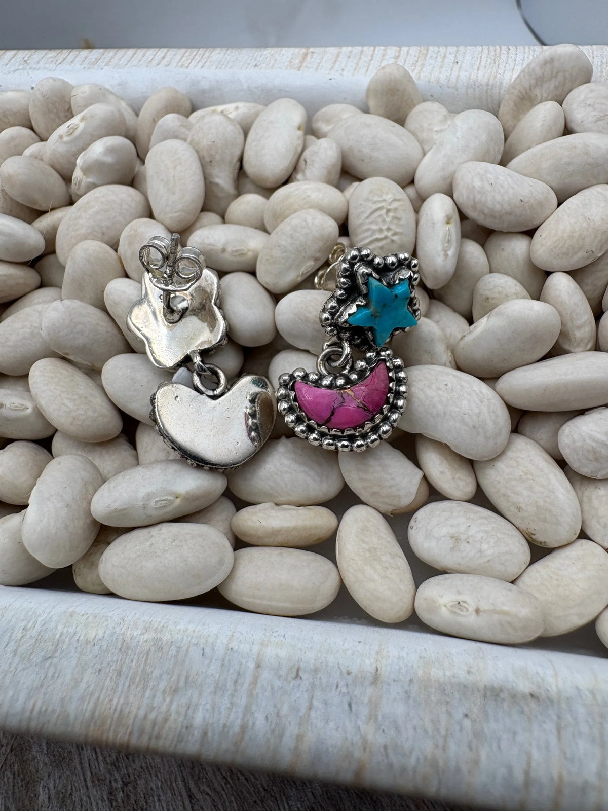 Star and Moon Earrings