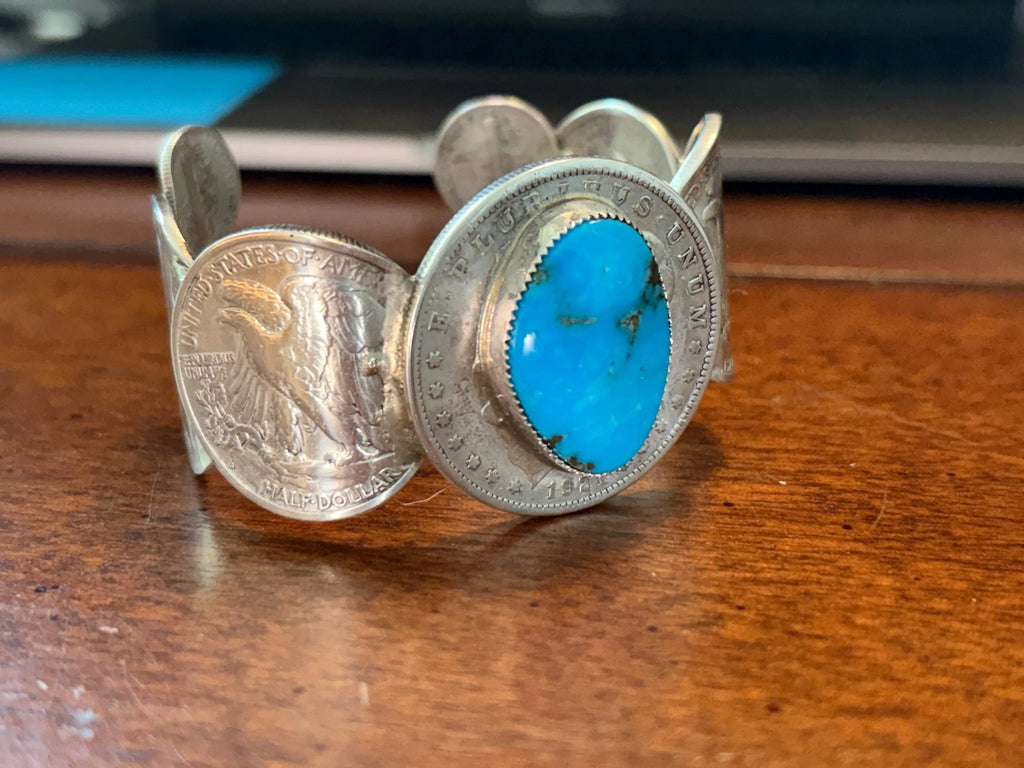 Kingman Coin Cuff Size 7