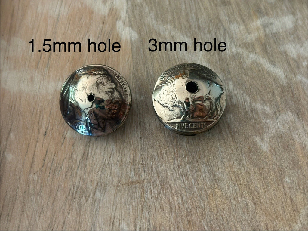 Buffalo Nickel Beads