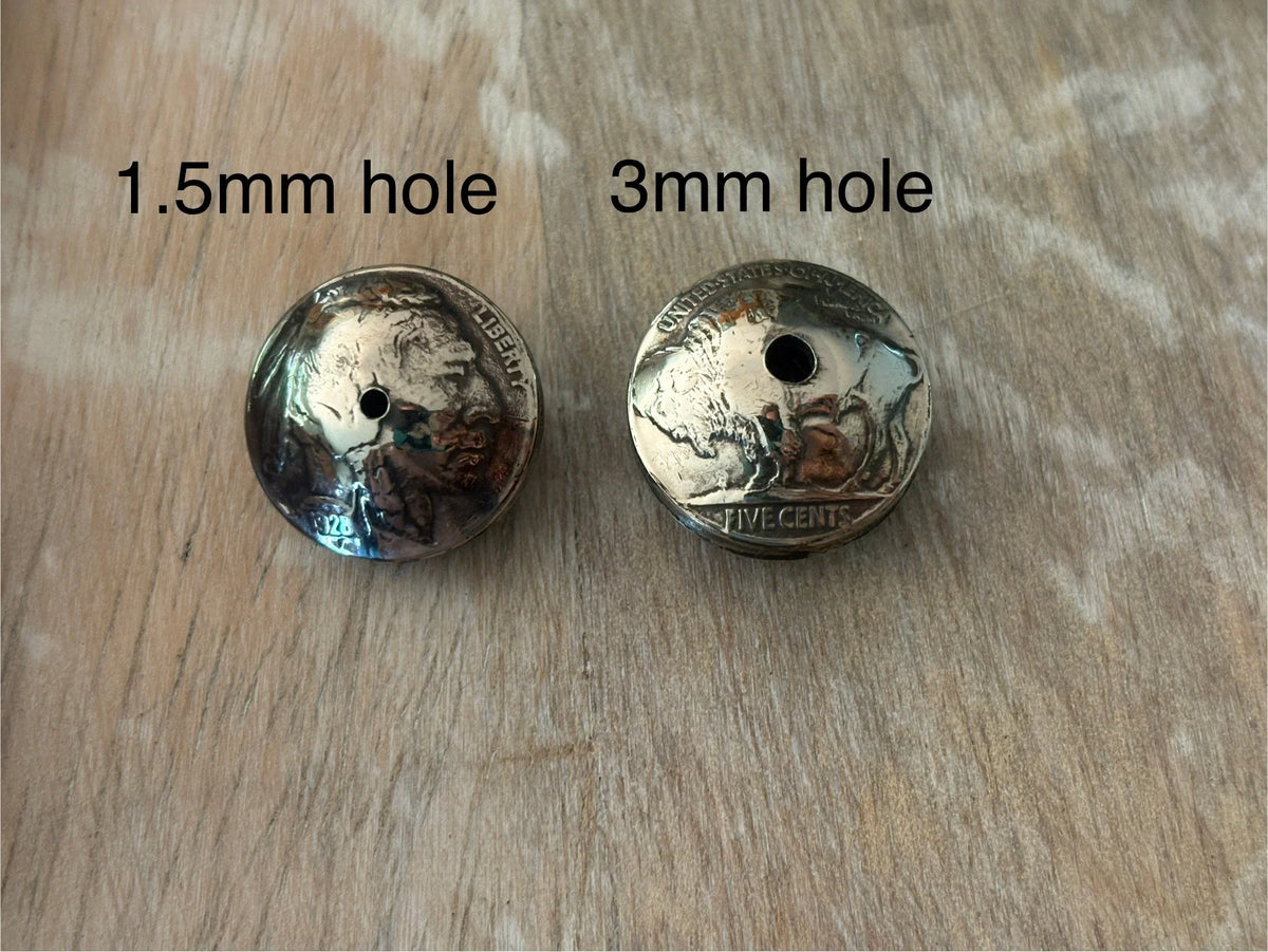 Buffalo Nickel Beads