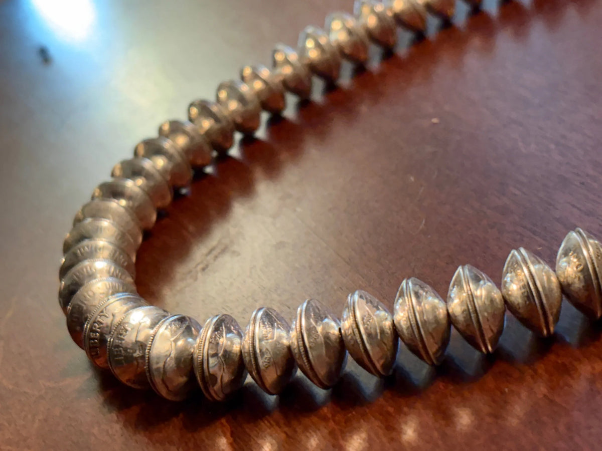 Silver Dime Necklace