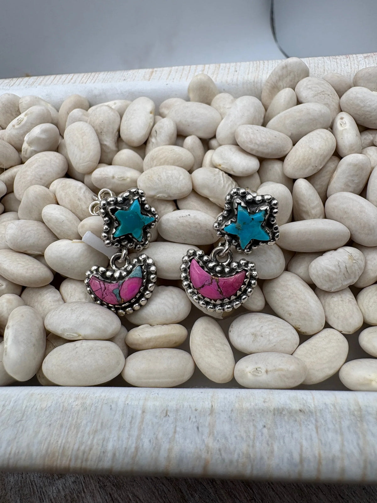 Star and Moon Earrings