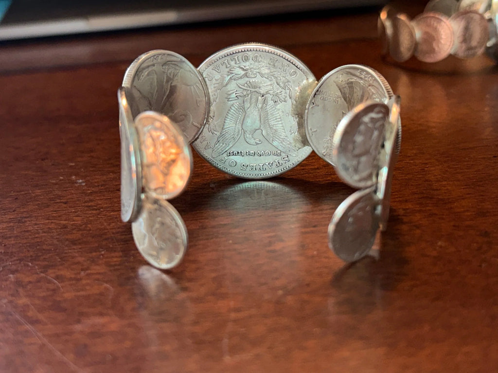Kingman Coin Cuff Size 7