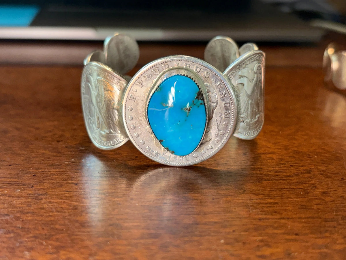 Kingman Coin Cuff Size 7