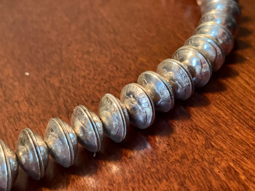 Silver Dime Necklace