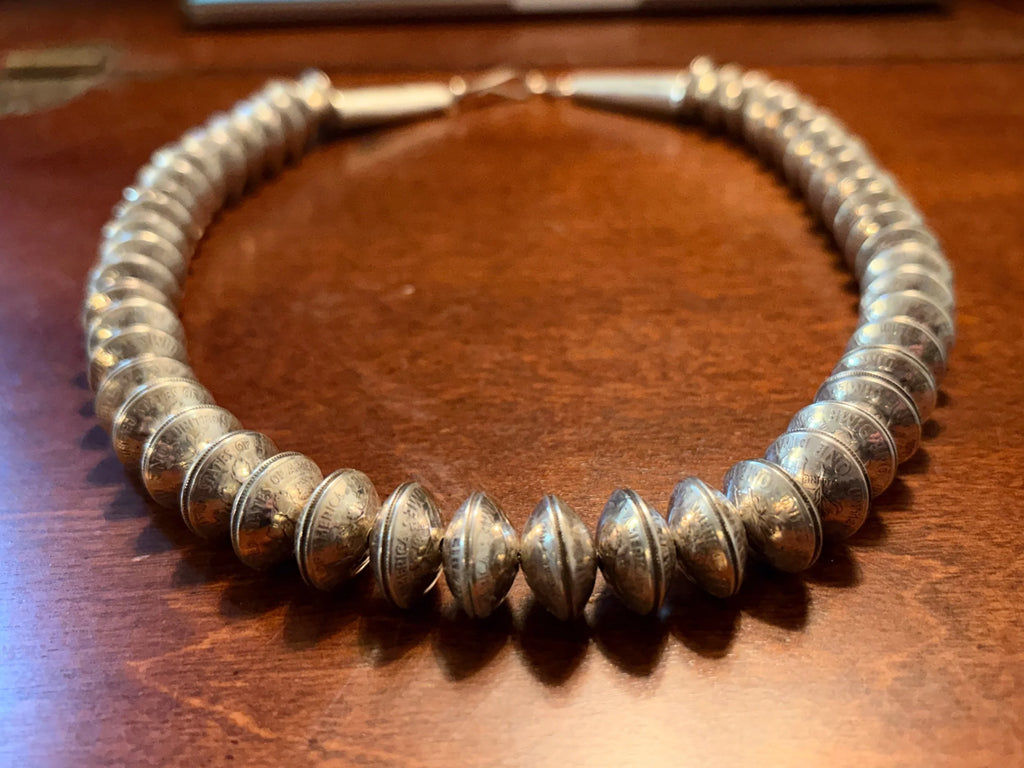 Silver Dime Necklace