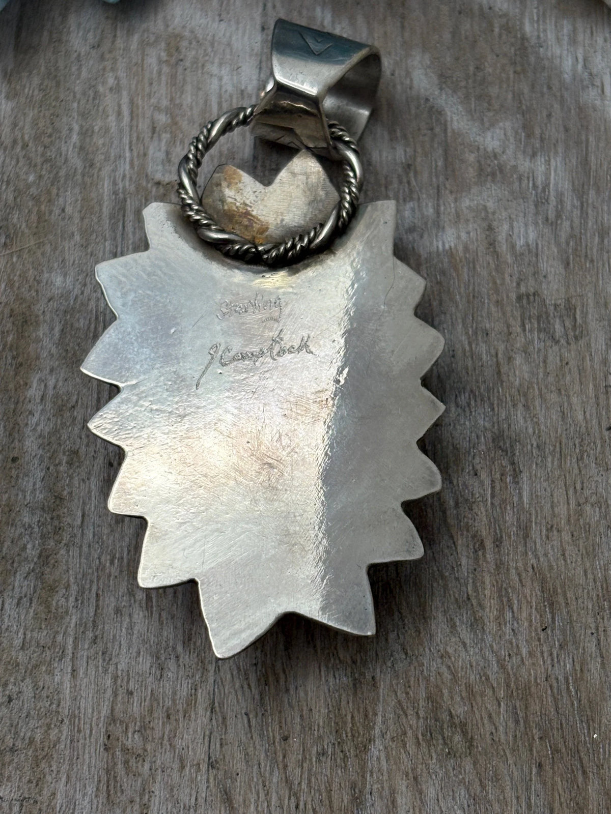 Sunny Skies Kingman Turquoise Pendant