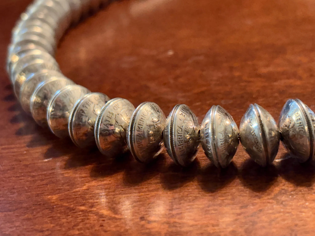 Silver Dime Necklace
