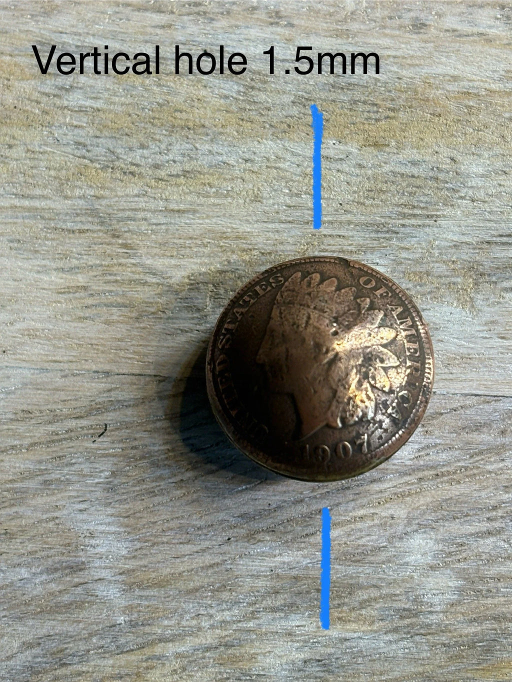 Indian Head Penny Beads