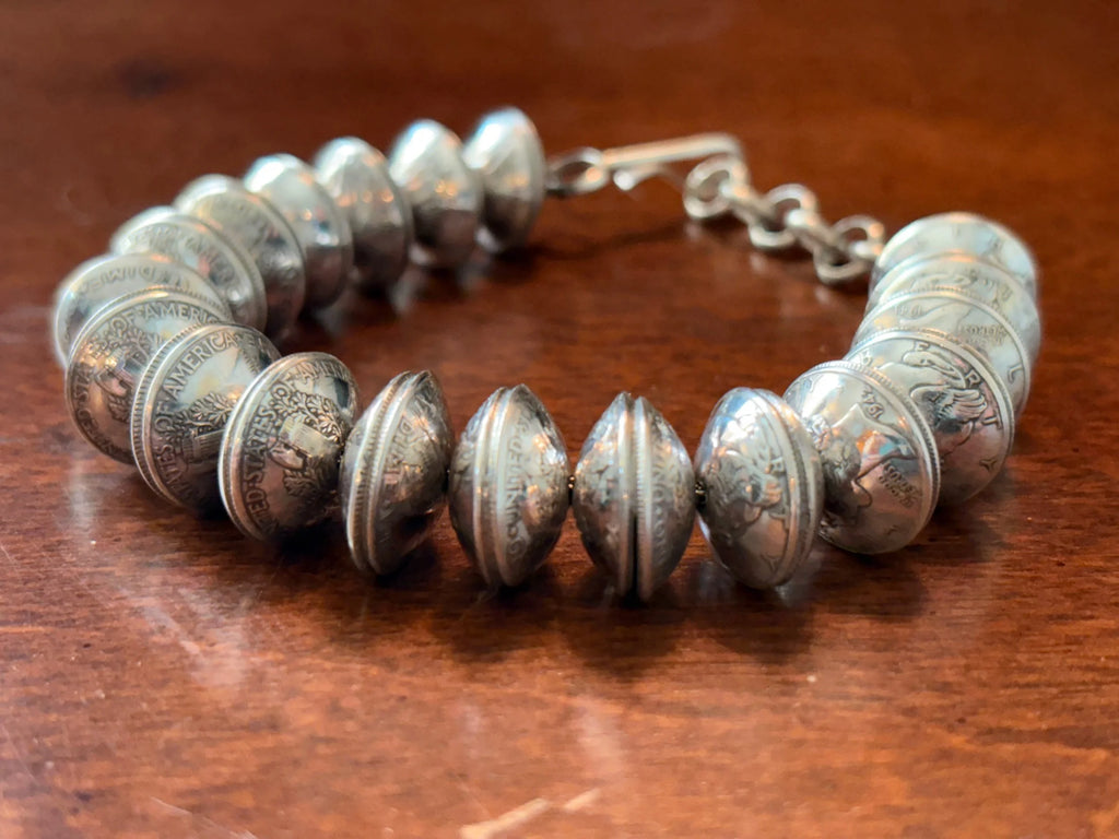 Mercury Dime Bracelet - Made to order