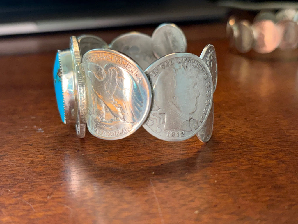 Kingman Coin Cuff Size 7