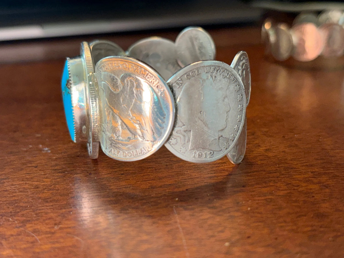 Kingman Coin Cuff Size 7