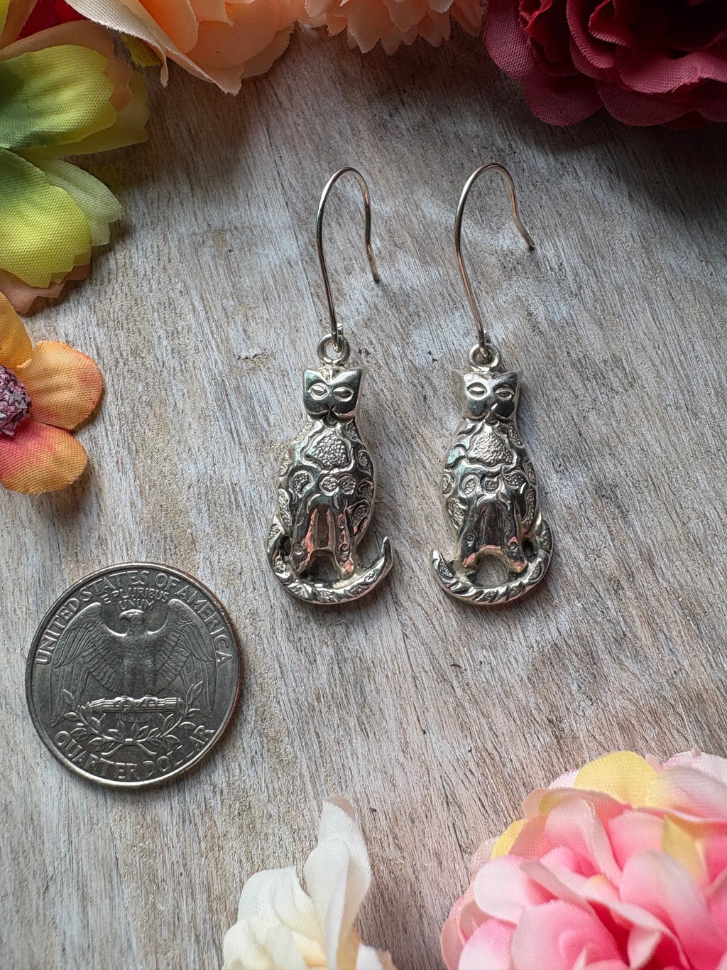 Solid Sterling kitties