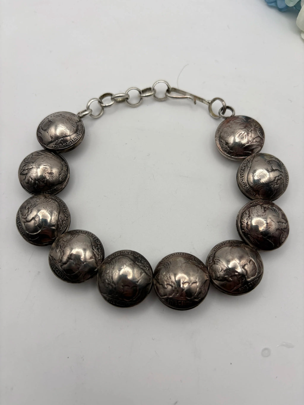 Buffalo Nickel Necklace and Bracelet set - made to order