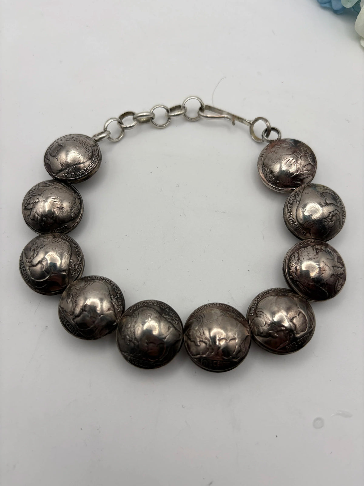 Buffalo Nickel Necklace and Bracelet set - made to order