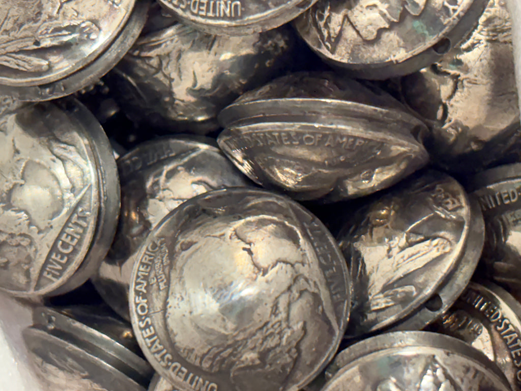 Buffalo Nickel Beads