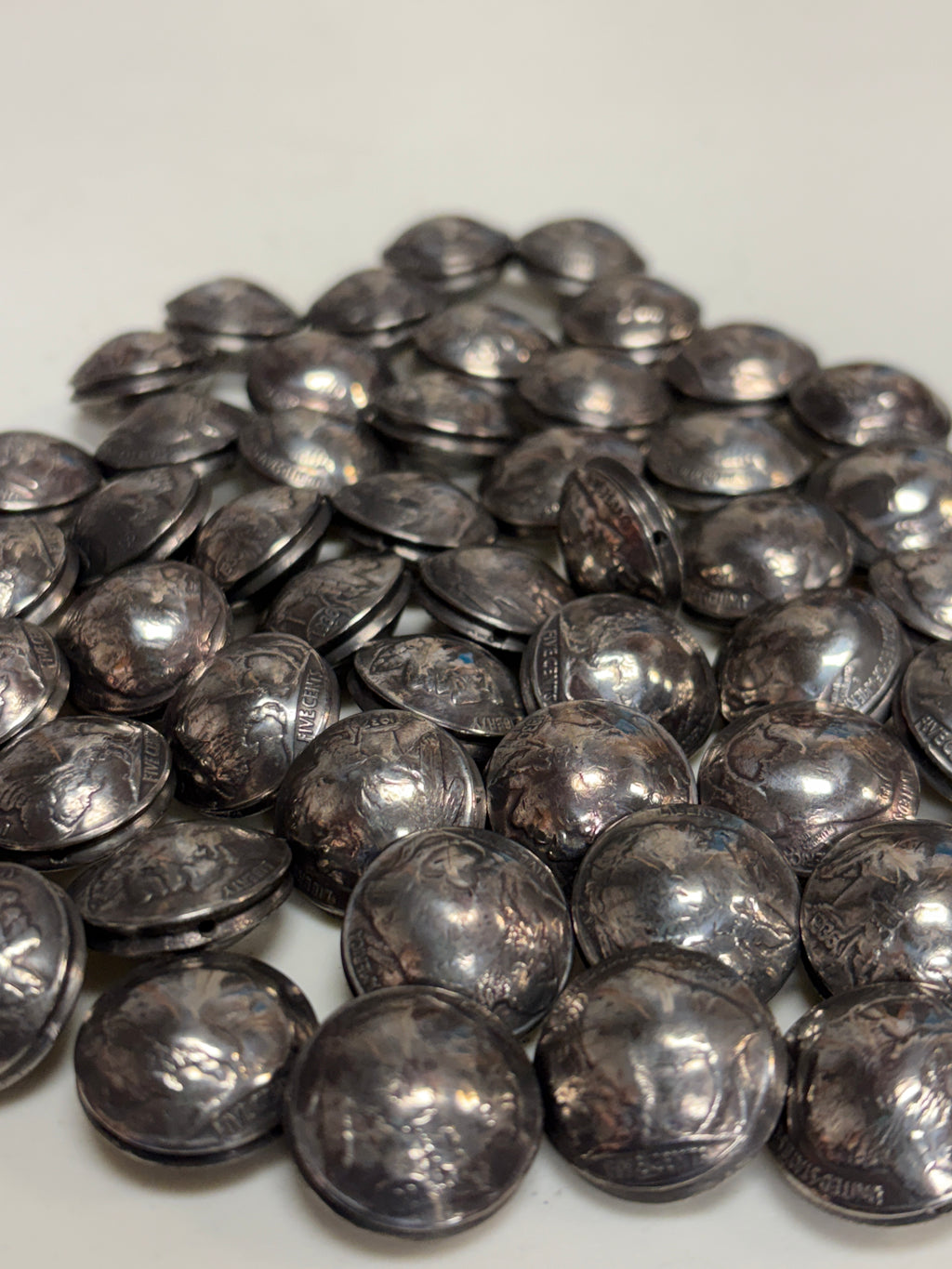 Buffalo Nickel Beads